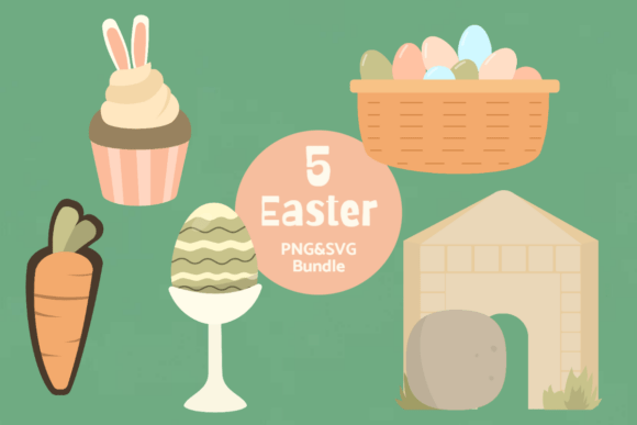Adorable Easter Clipart: Graphics for Crafts & Creative Projects