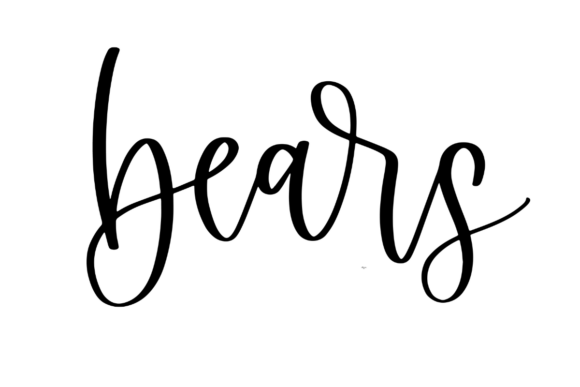 Bears: Graphics for Crafts and Creative Publishing