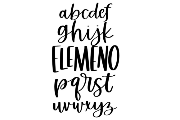 Elemeno: A Playful Alphabet for Embroidery