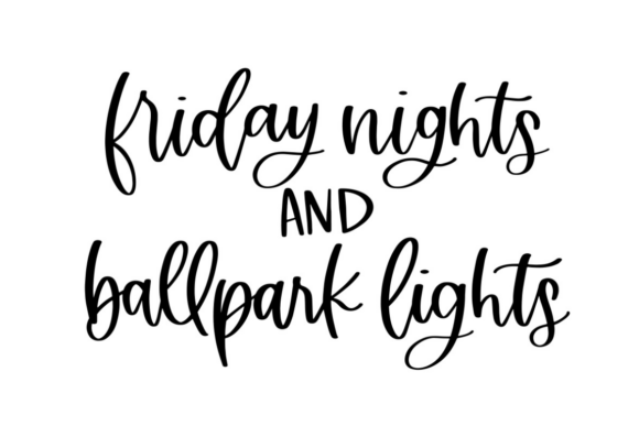 Friday Nights and Ballpark Lights: Graphics for Crafts & Content
