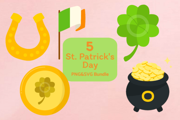 Irish St. Patrick’s Day Clipart for Crafts and Graphics